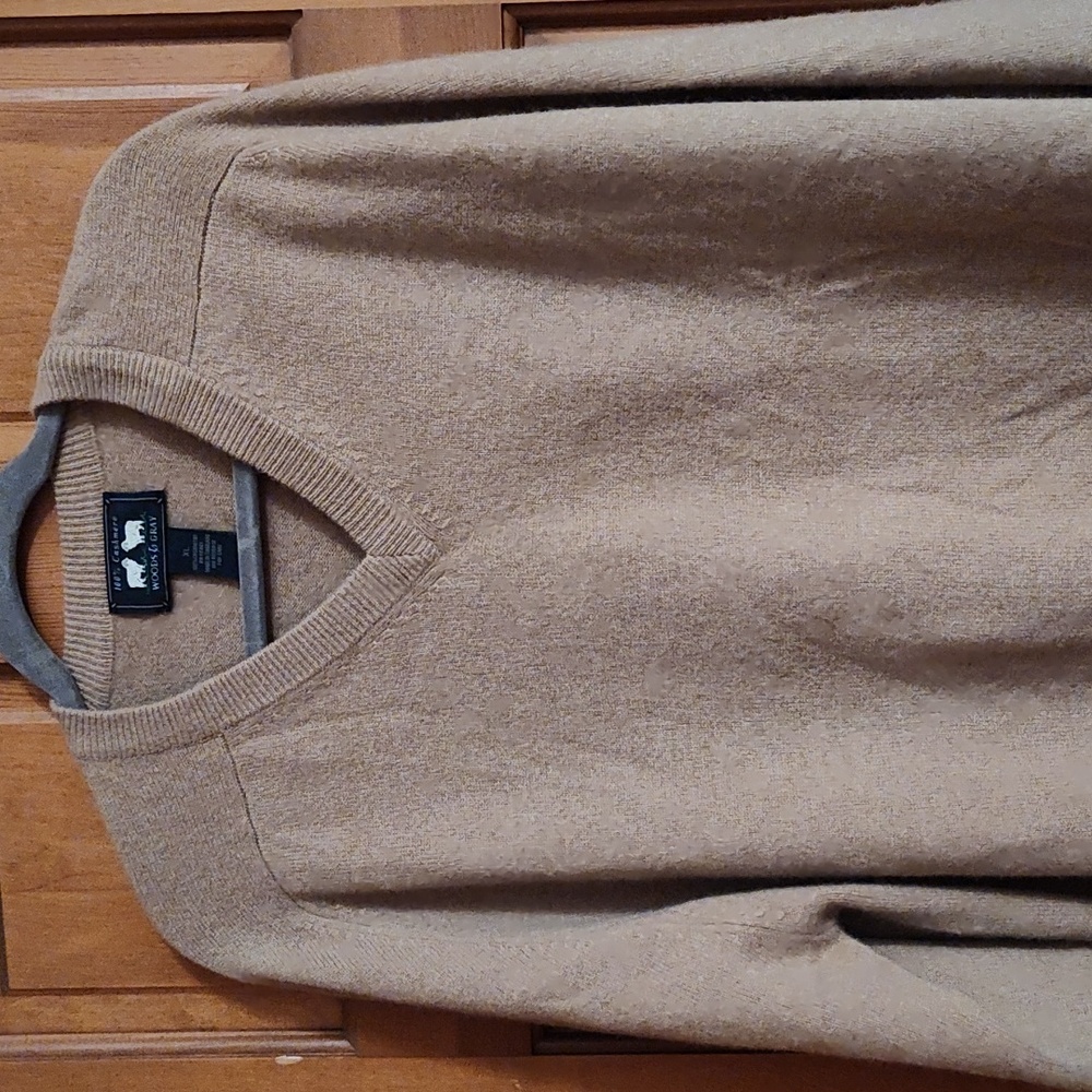 WOODS & GRAY men’s cashmere sweater sz XL Gorgeous and very gently worn SOFT